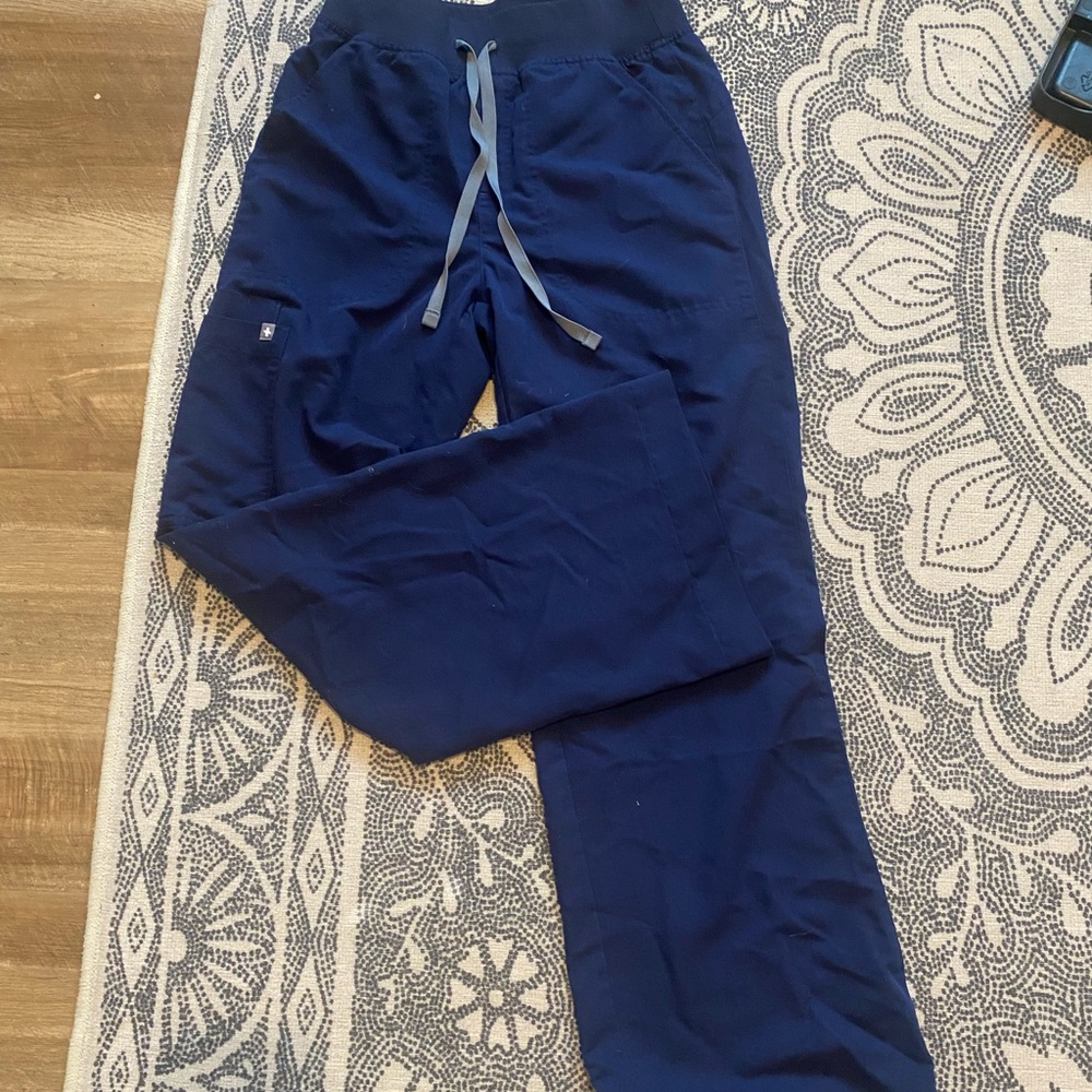 FIGS Isabel Womens Wide Leg Scrub Pants